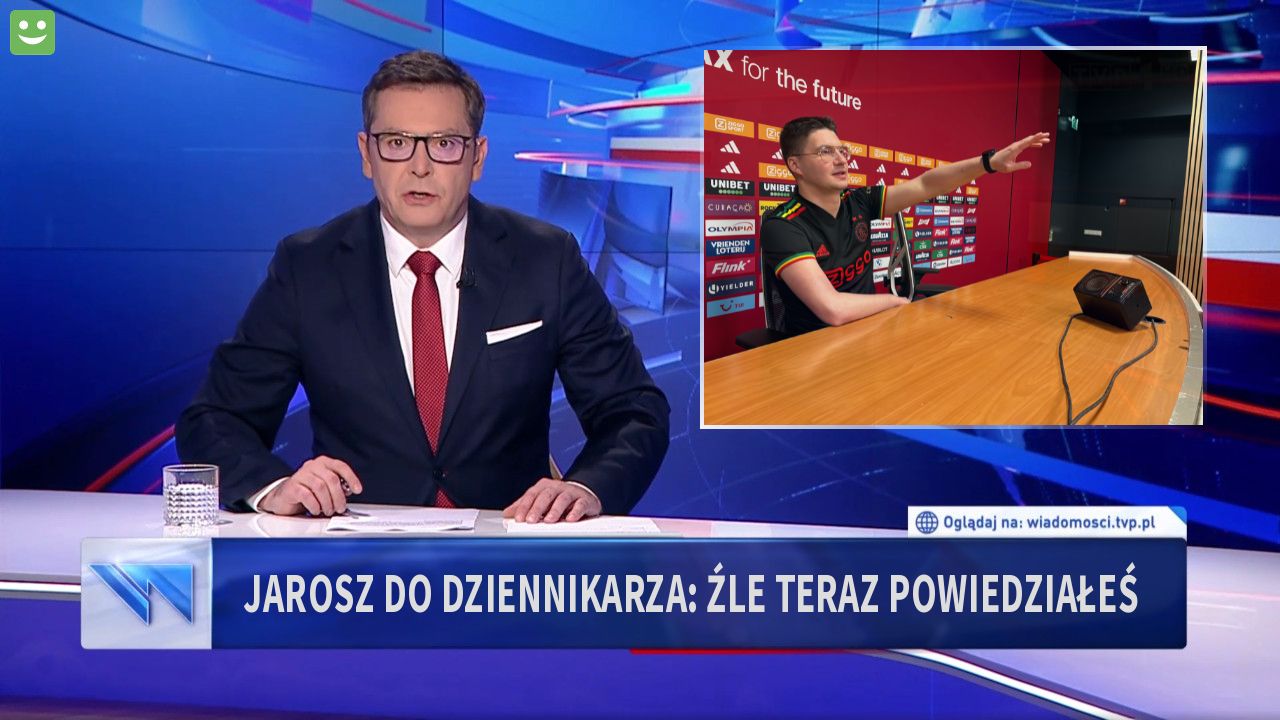 Jarosz do dziennikarza: źle teraz powiedziałeś