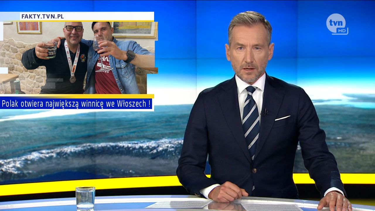 Polak otwiera największą winnicę we Włoszech !