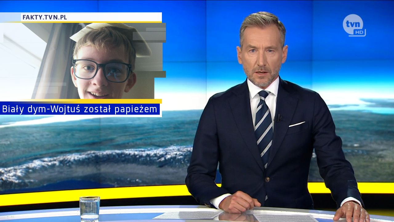 Biały dym-Wojtuś został papieżem