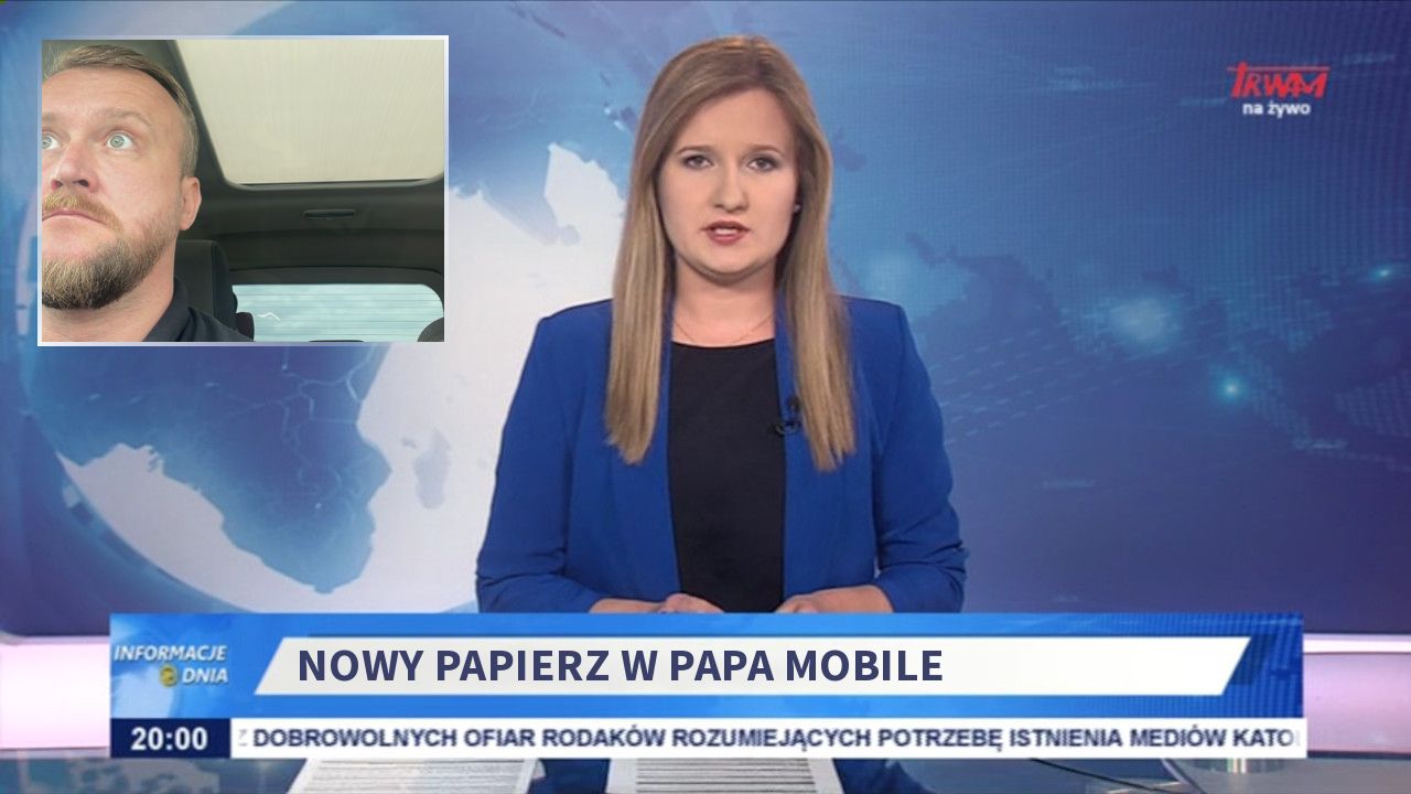 NOWY PAPIERZ W PAPA MOBILE