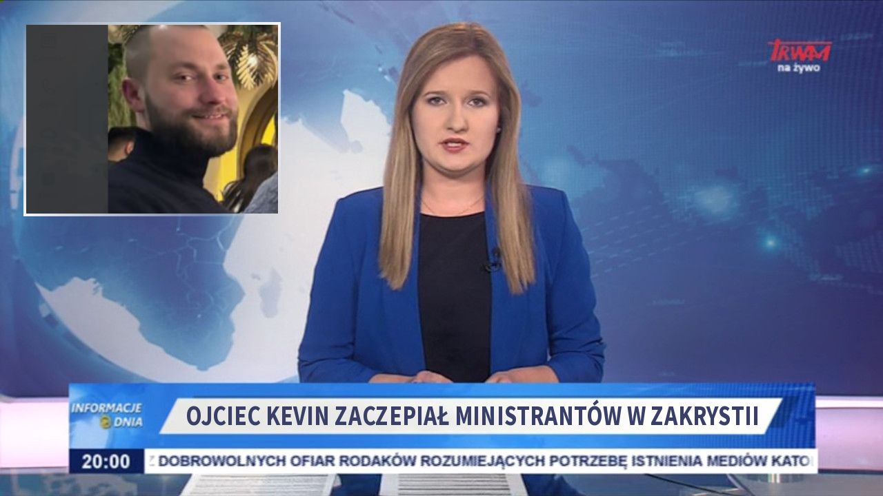 ojciec kevin zaczepiał ministrantów w zakrystii