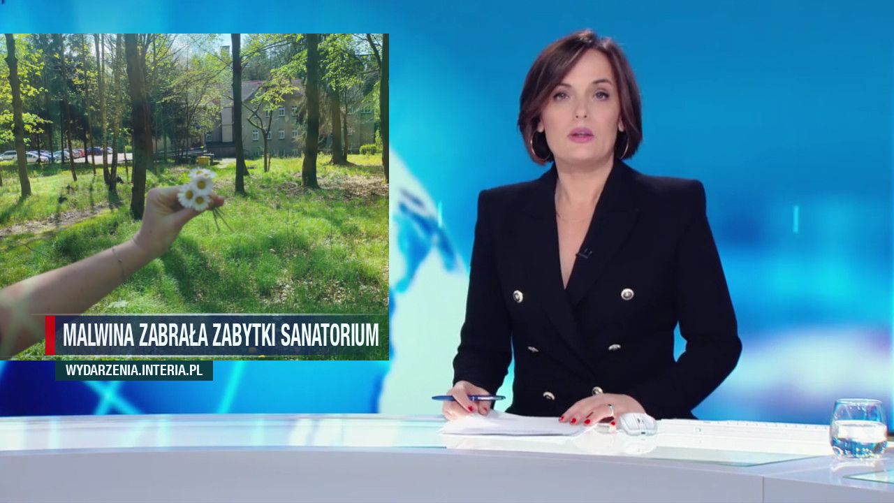 Malwina zabrała zabytki sanatorium 