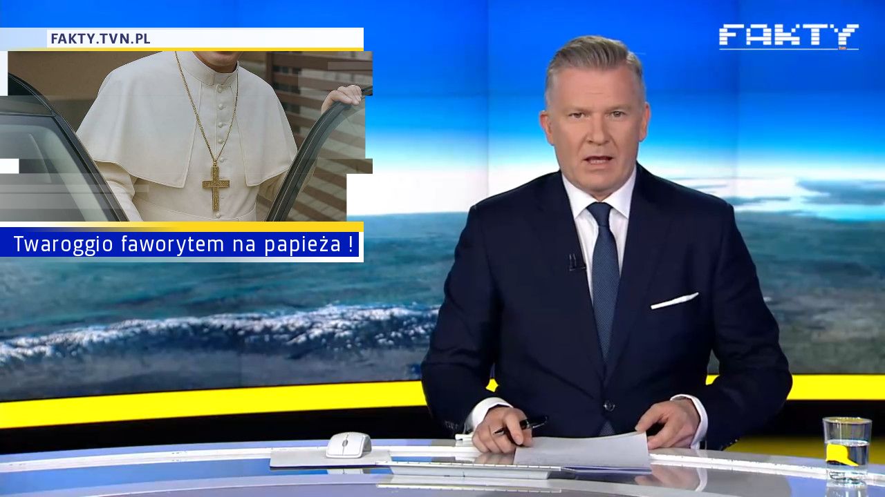 Twaroggio faworytem na papieża !