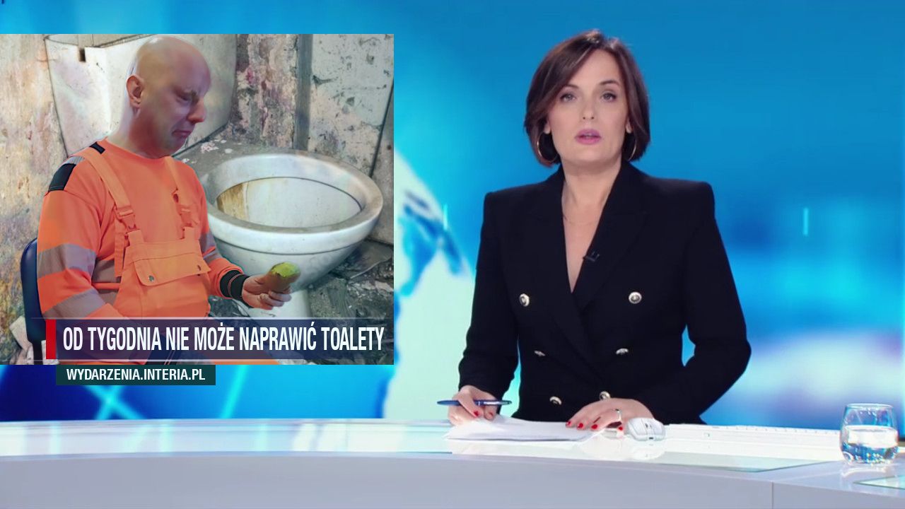 Od tygodnia nie może naprawić toalety