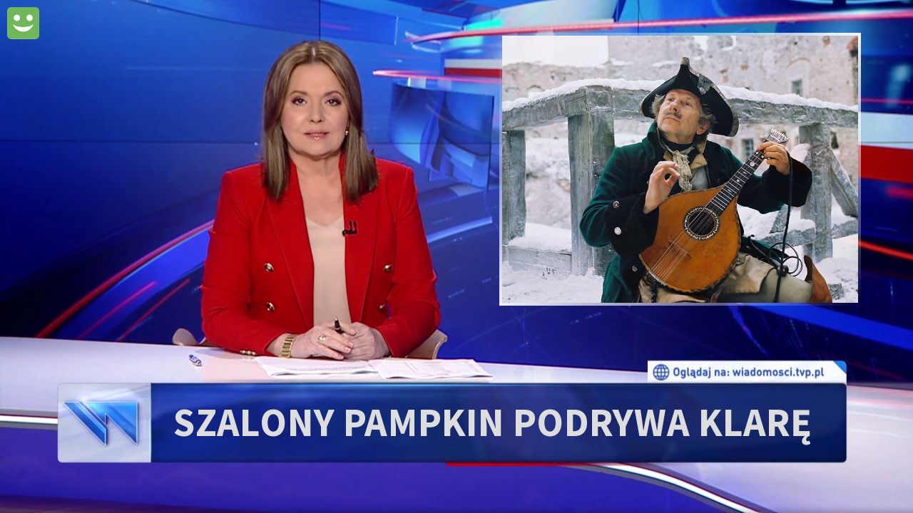 szalony pampkin podrywa klarę