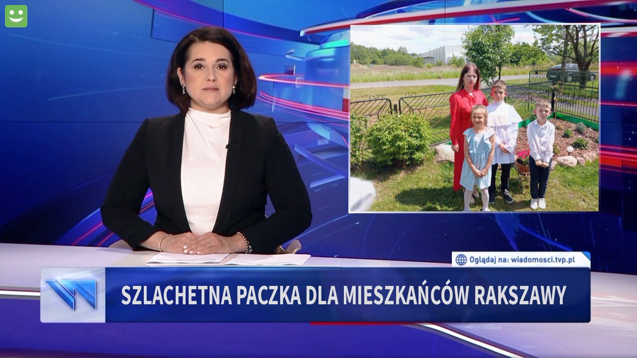 Szlachetna paczka dla mieszkańców Rakszawy 