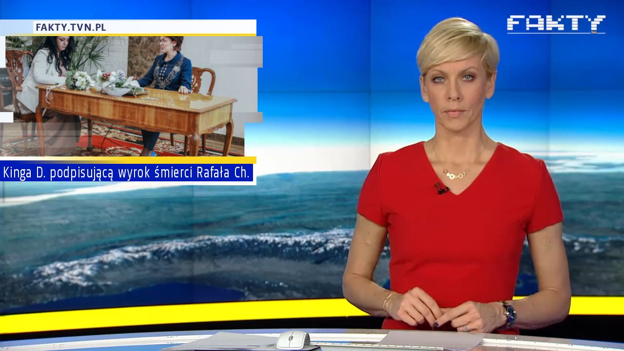 Kinga D. podpisującą wyrok śmierci Rafała Ch.
