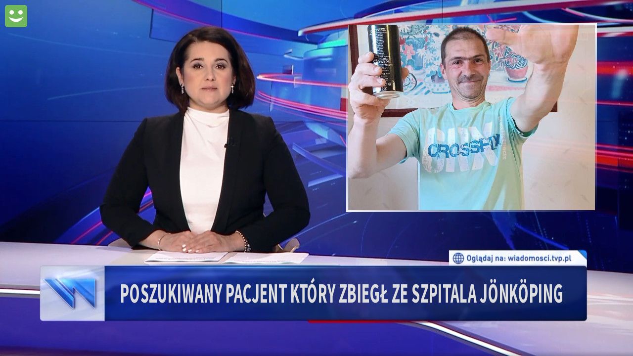 Poszukiwany pacjent który zbiegł ze szpitala Jönköping