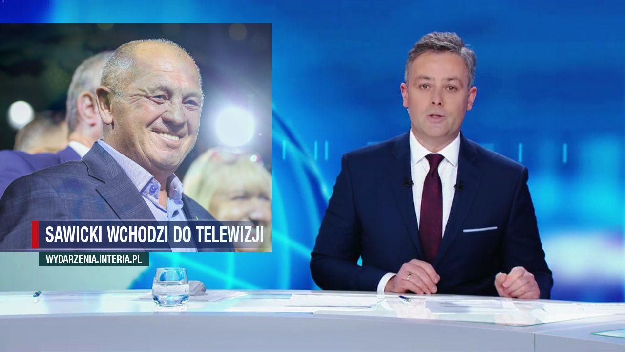 Sawicki wchodzi do telewizji