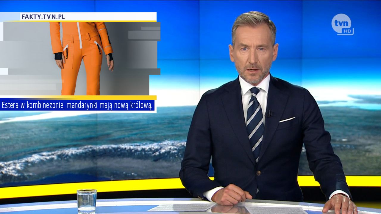 Estera w kombinezonie, mandarynki mają nową królową.