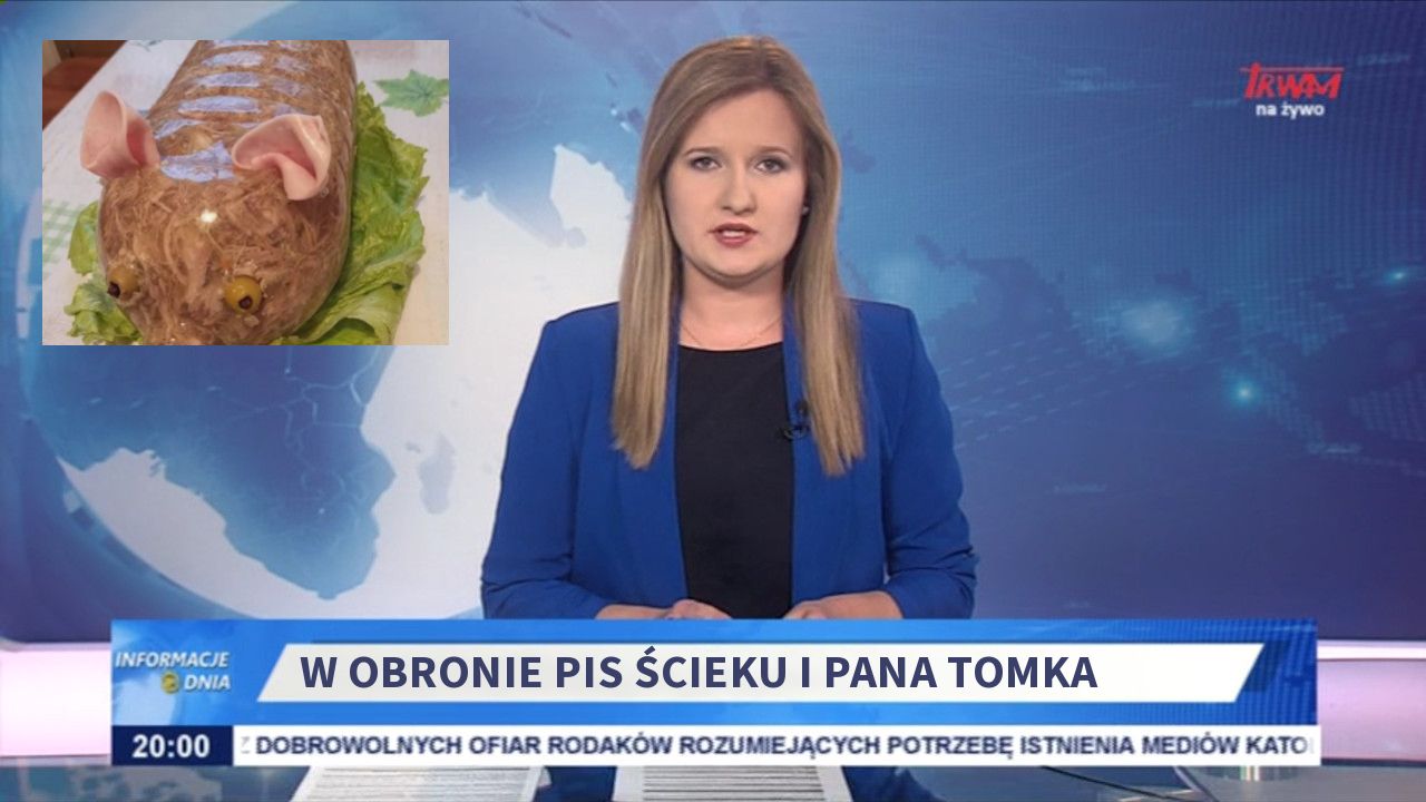 W obronie pis ścieku i pana tomka