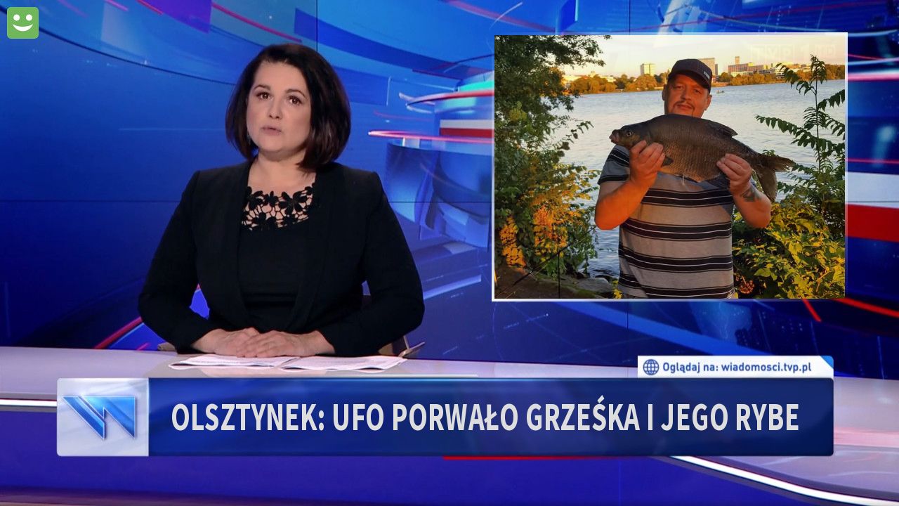 Olsztynek: UFO porwało Grześka i jego rybe