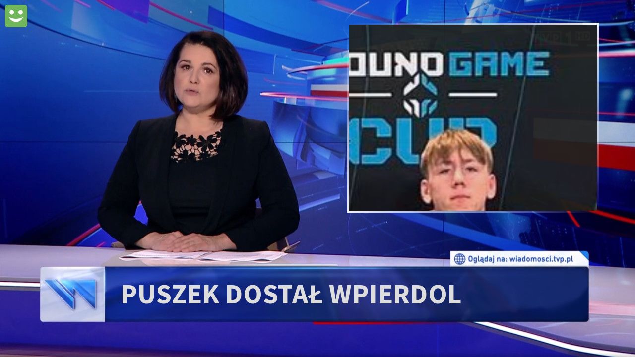 Puszek dostał wpierdol 