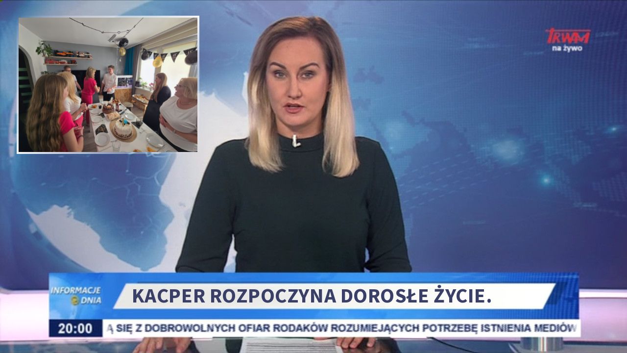 Kacper rozpoczyna dorosłe życie. 