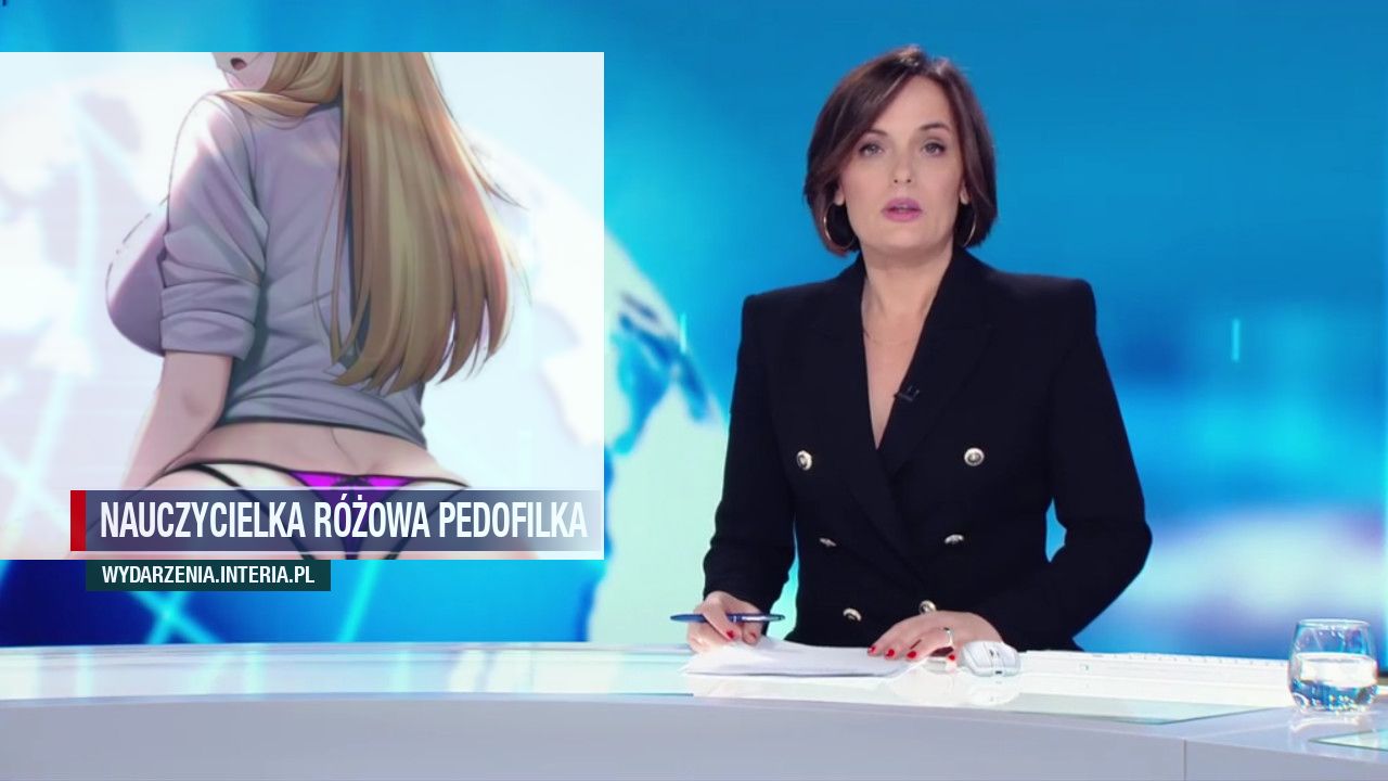 Nauczycielka różowa pedofilka  