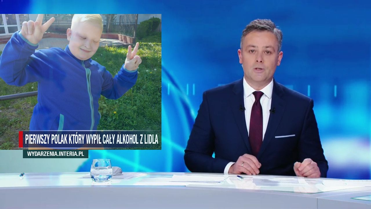 Pierwszy Polak który wypił cały alkohol z lidla