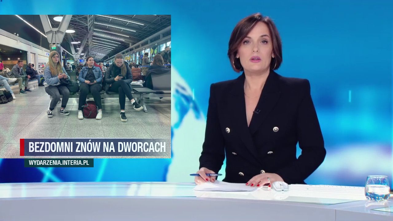 Bezdomni znów na dworcach
