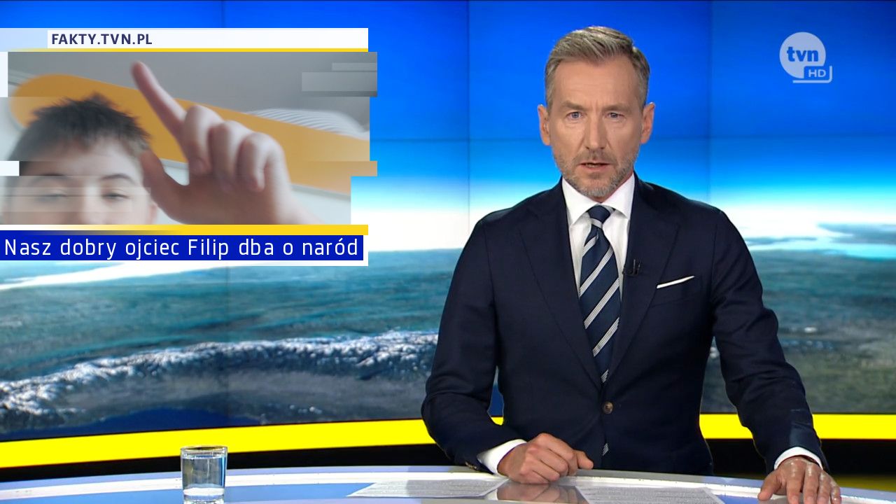 Nasz dobry ojciec Filip dba o naród