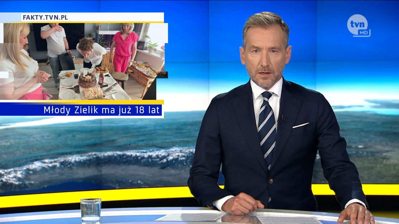 Młody Zielik ma już 18 lat 