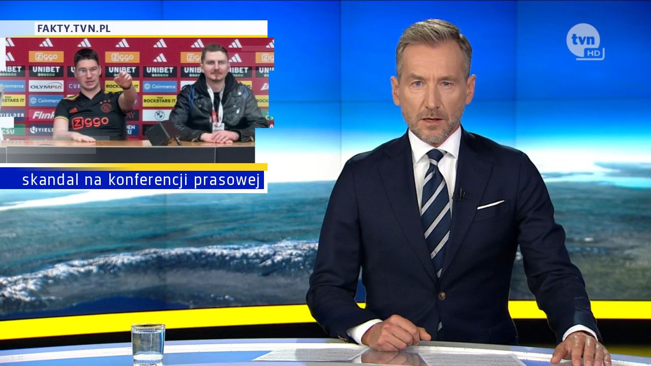 skandal na konferencji prasowej