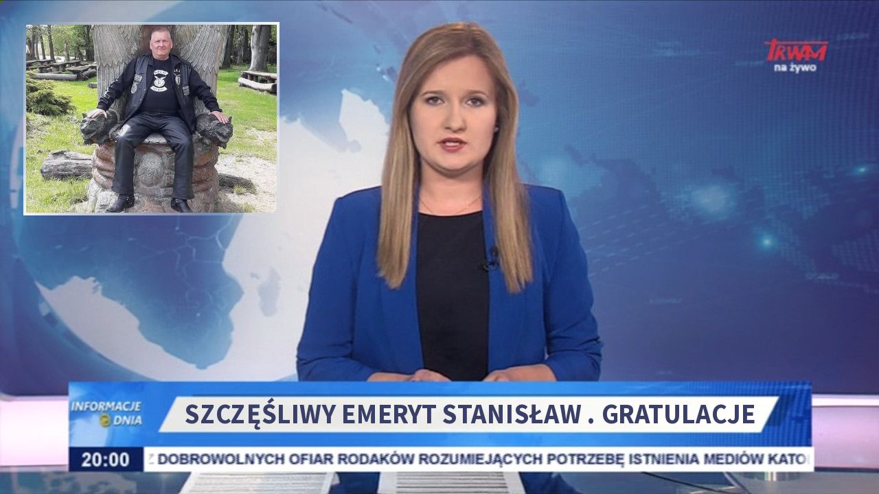 Szczęśliwy emeryt Stanisław . Gratulacje 