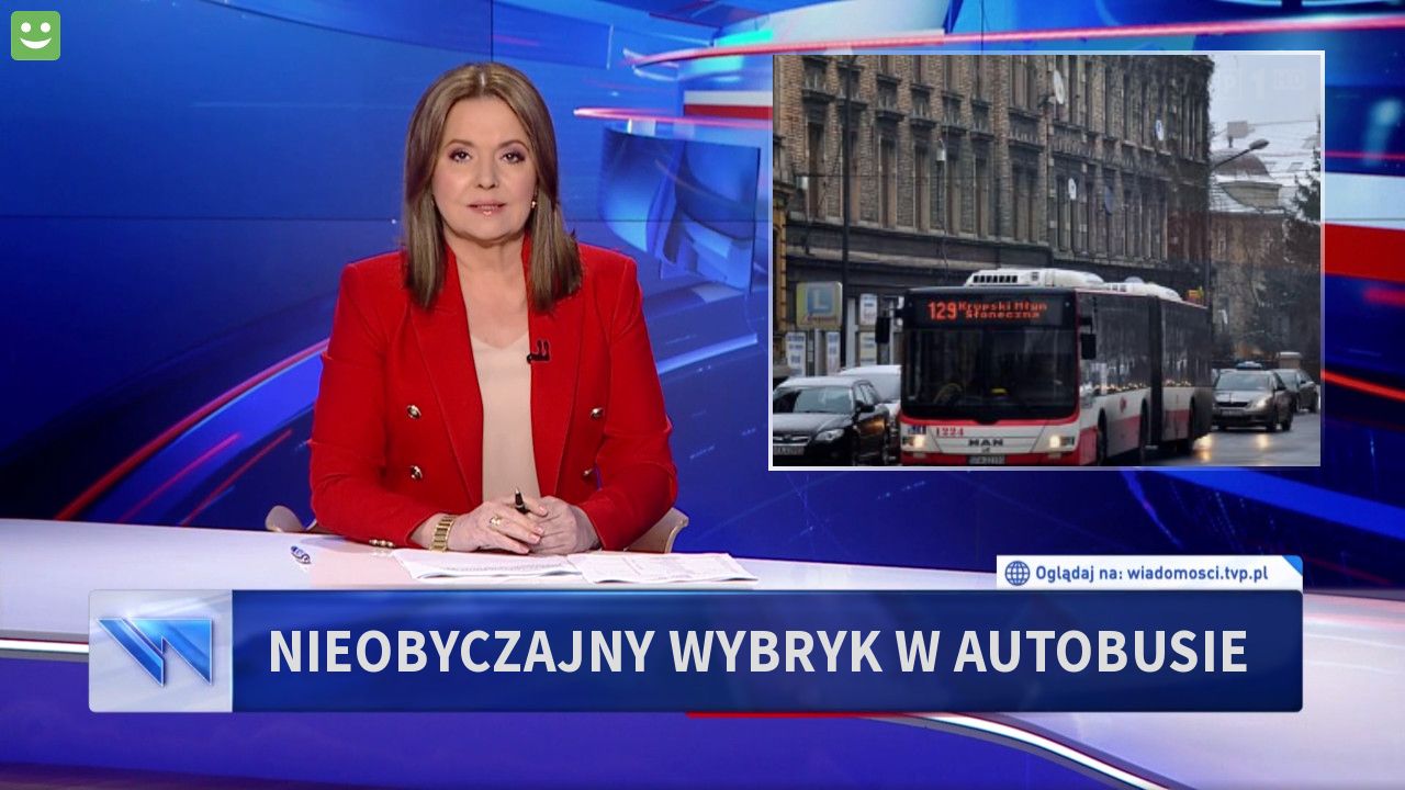 Nieobyczajny wybryk w autobusie 