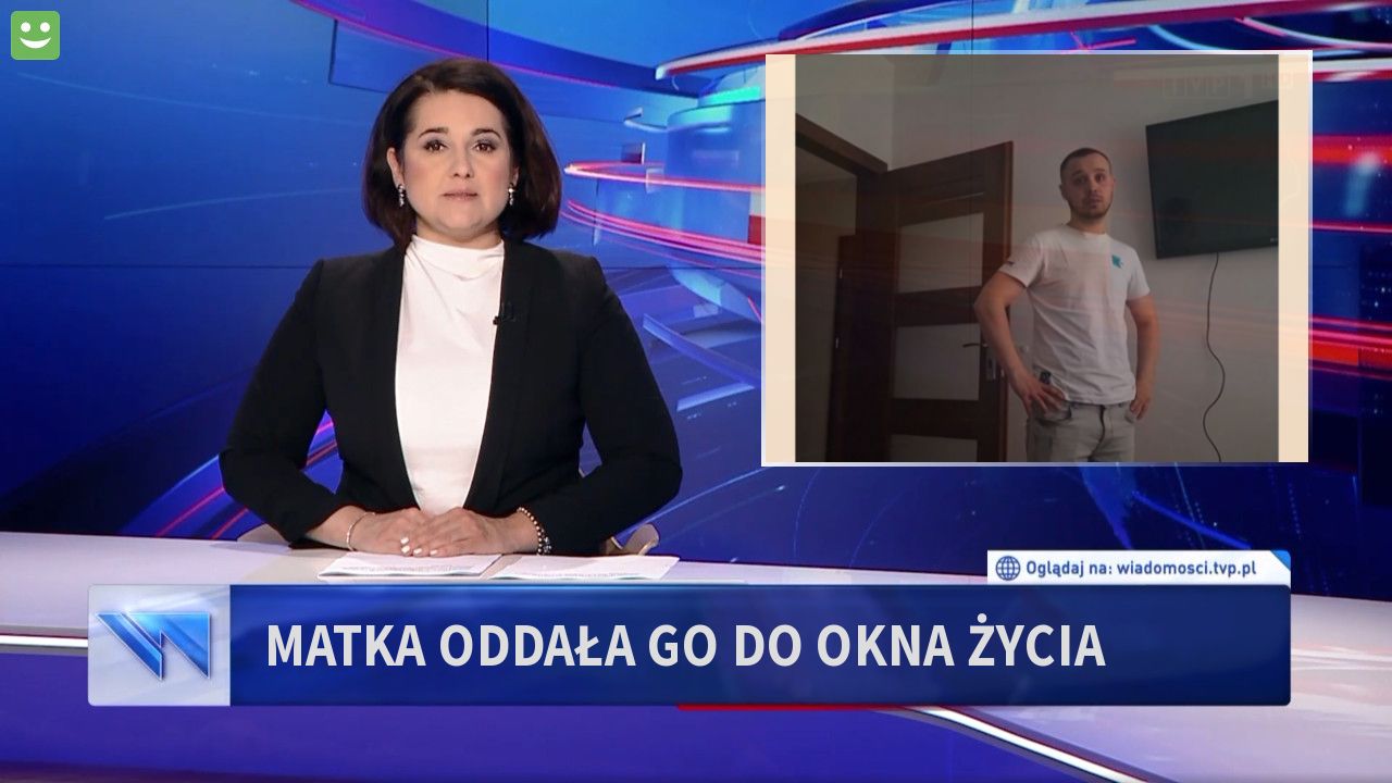 Matka oddała go do okna życia 