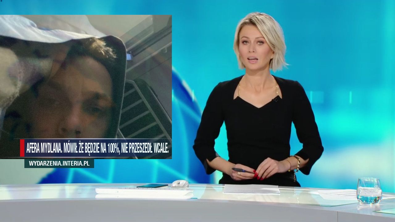 Afera Mydlana. Mówił że będzie na 100%, nie przeszedł wcale.