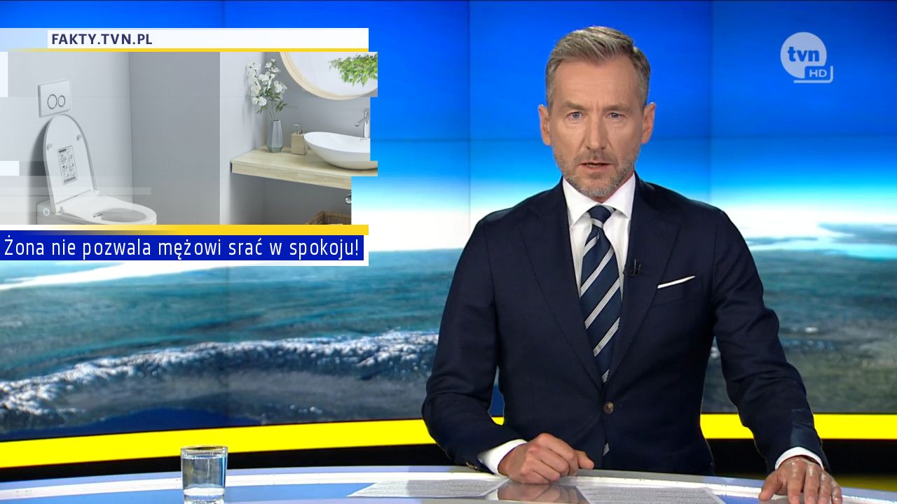 Żona nie pozwala mężowi srać w spokoju!