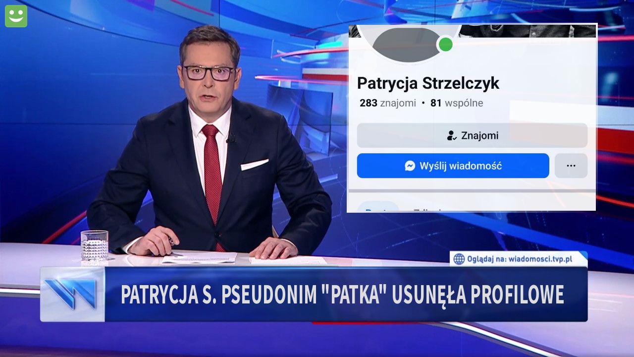 Patrycja S. pseudonim "Patka" usunęła profilowe 