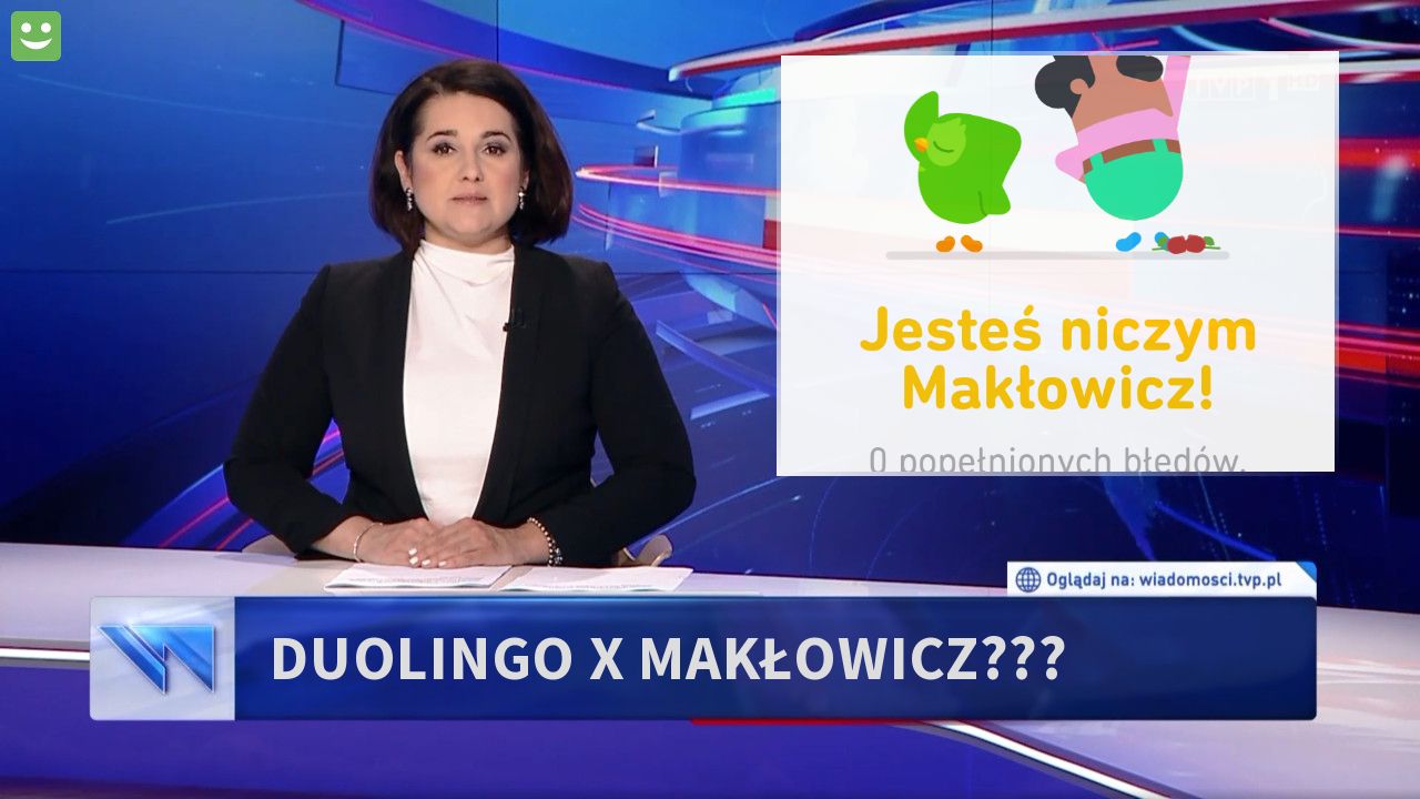 Duolingo x makłowicz???