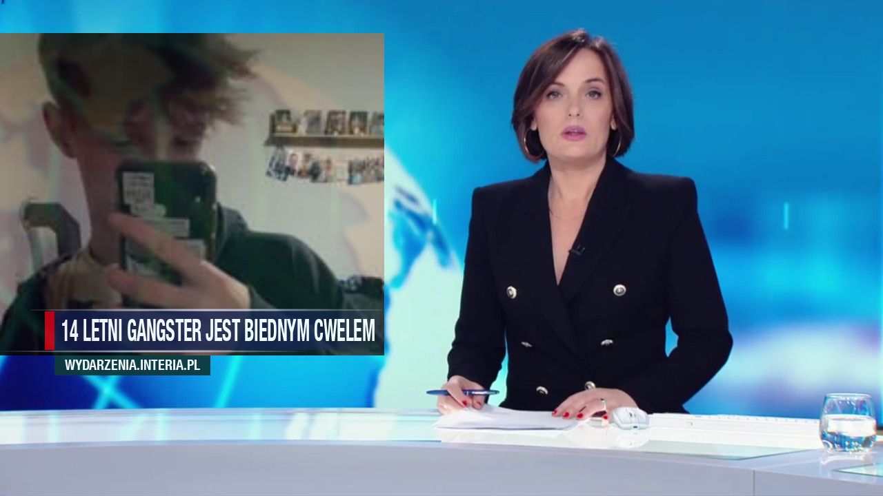 14 letni gangster jest biednym cwelem