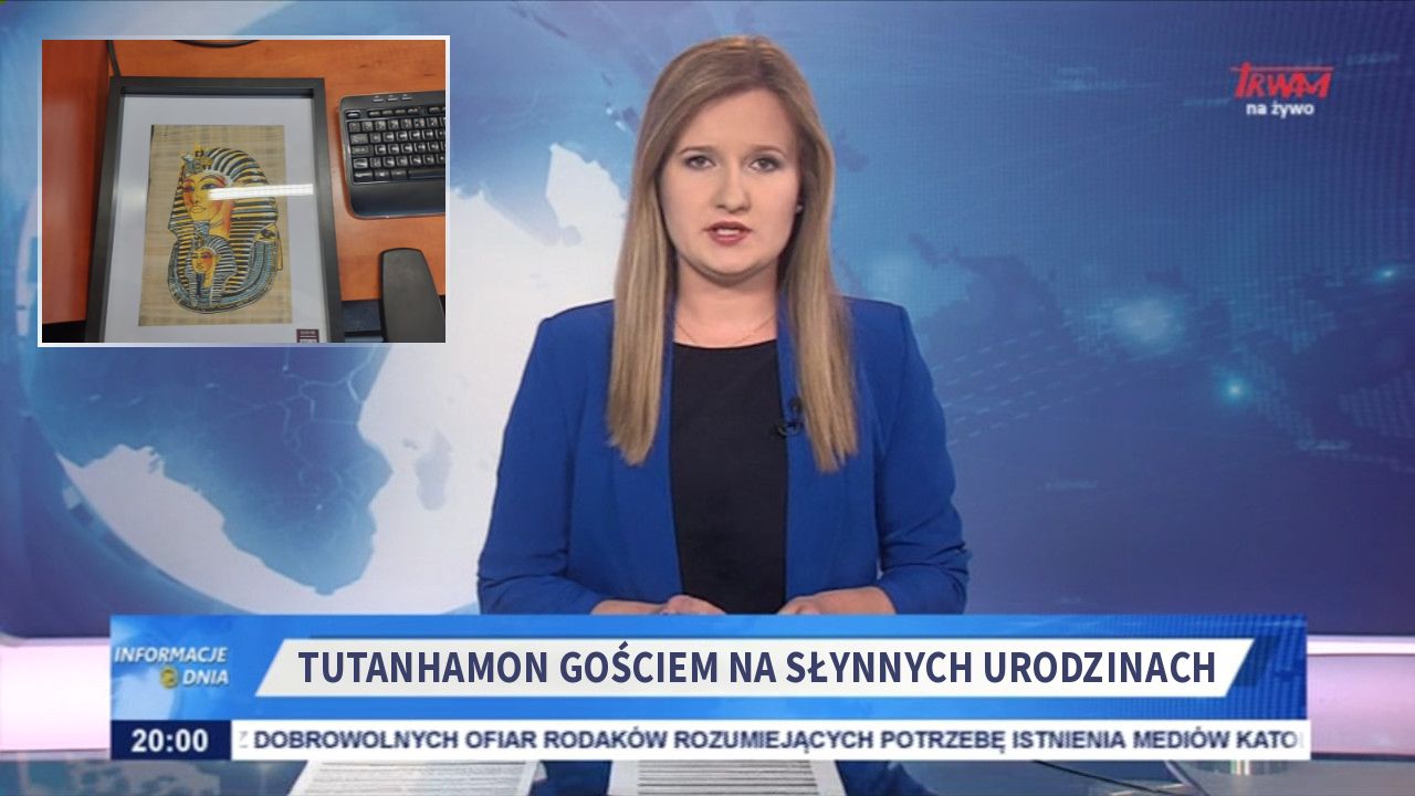 Tutanhamon gościem na słynnych urodzinach