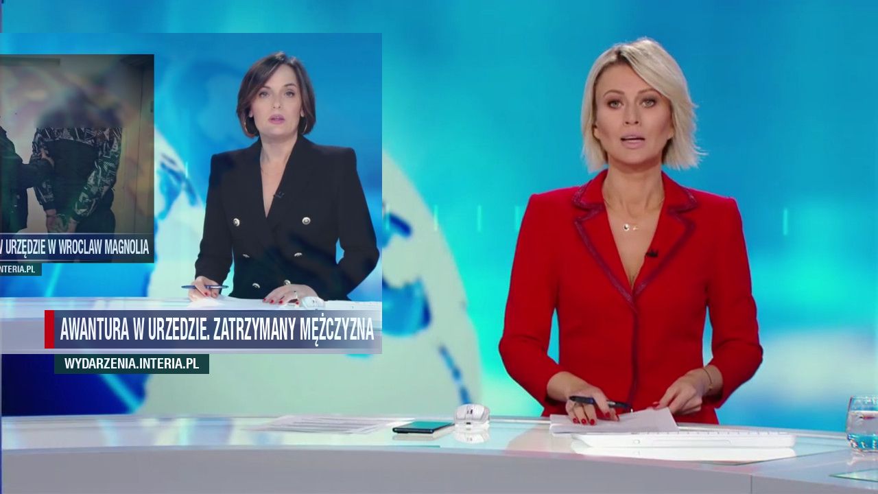 Awantura w urzedzie. Zatrzymany mężczyzna