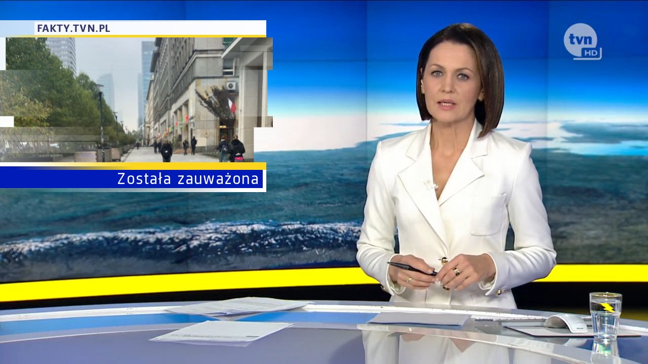Została zauważona