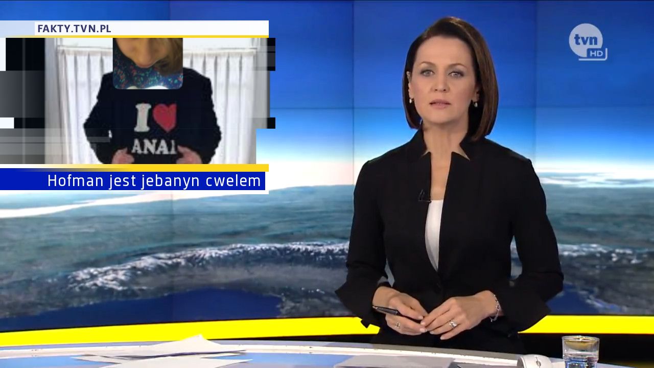 Hofman jest jebanyn cwelem