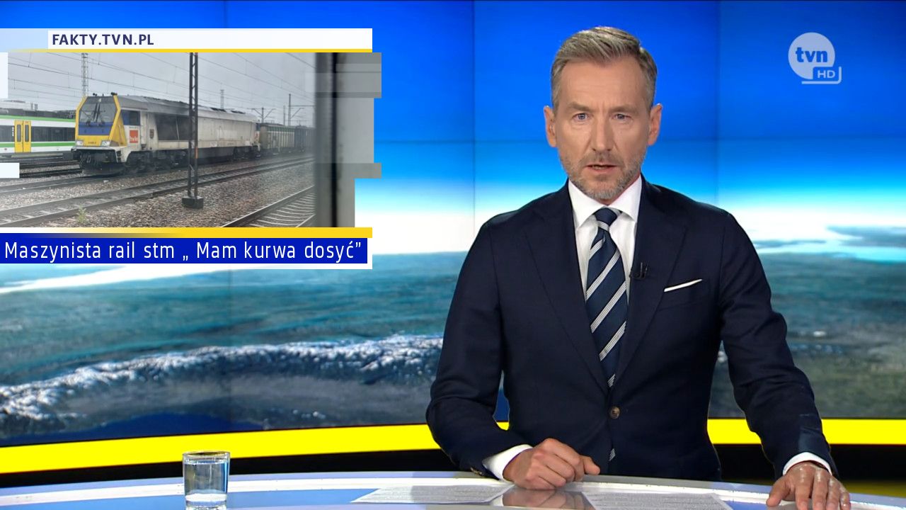 Maszynista rail stm „ Mam kurwa dosyć”