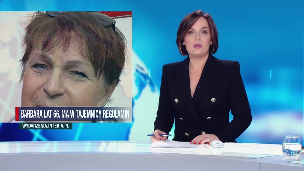 Barbara lat 66. Ma w tajemnicy regulamin