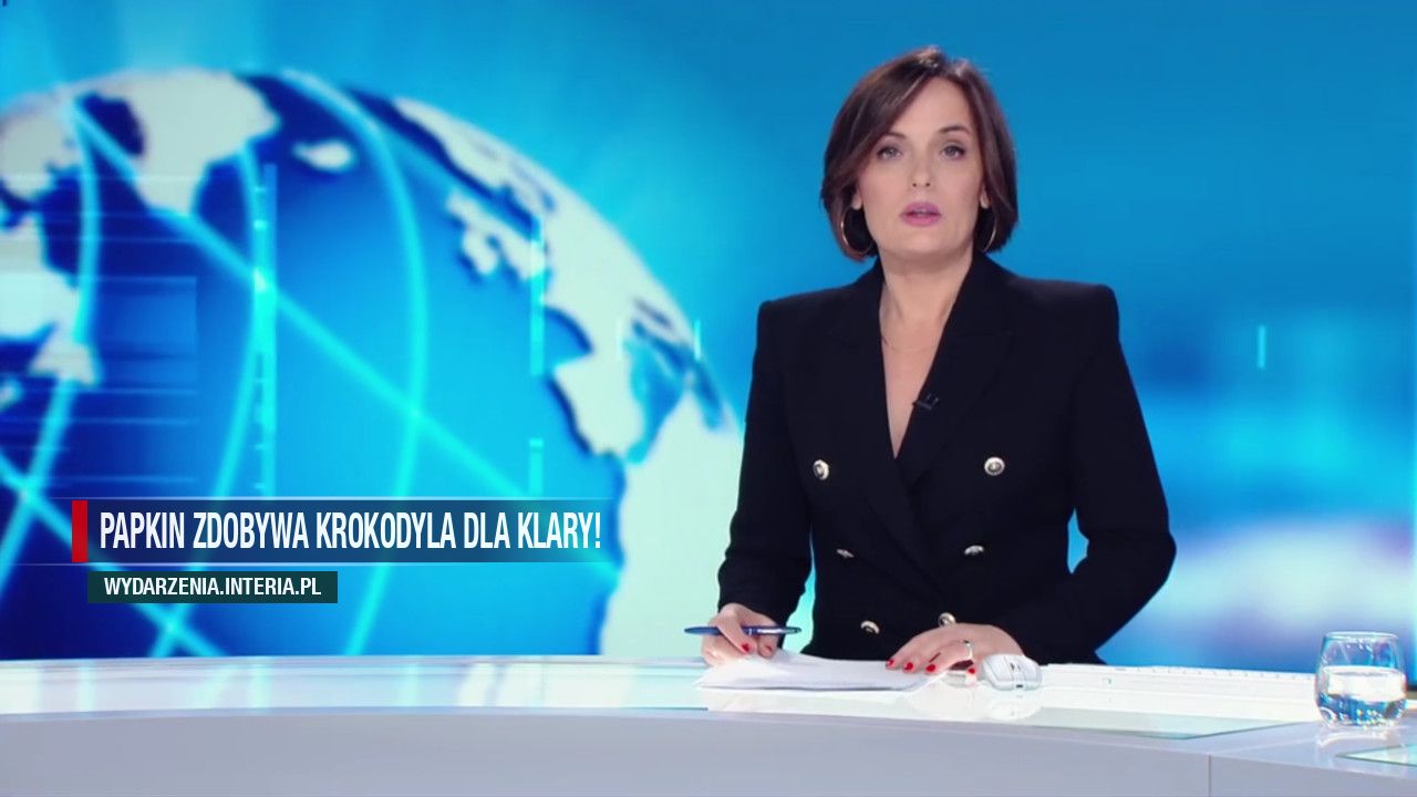 Papkin zdobywa krokodyla dla Klary!