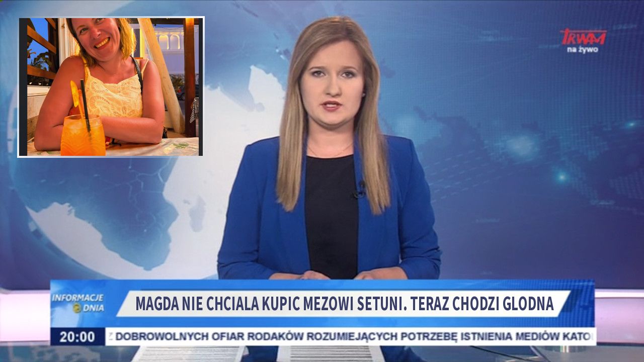 Magda nie chciala kupic mezowi setuni. Teraz chodzi glodna