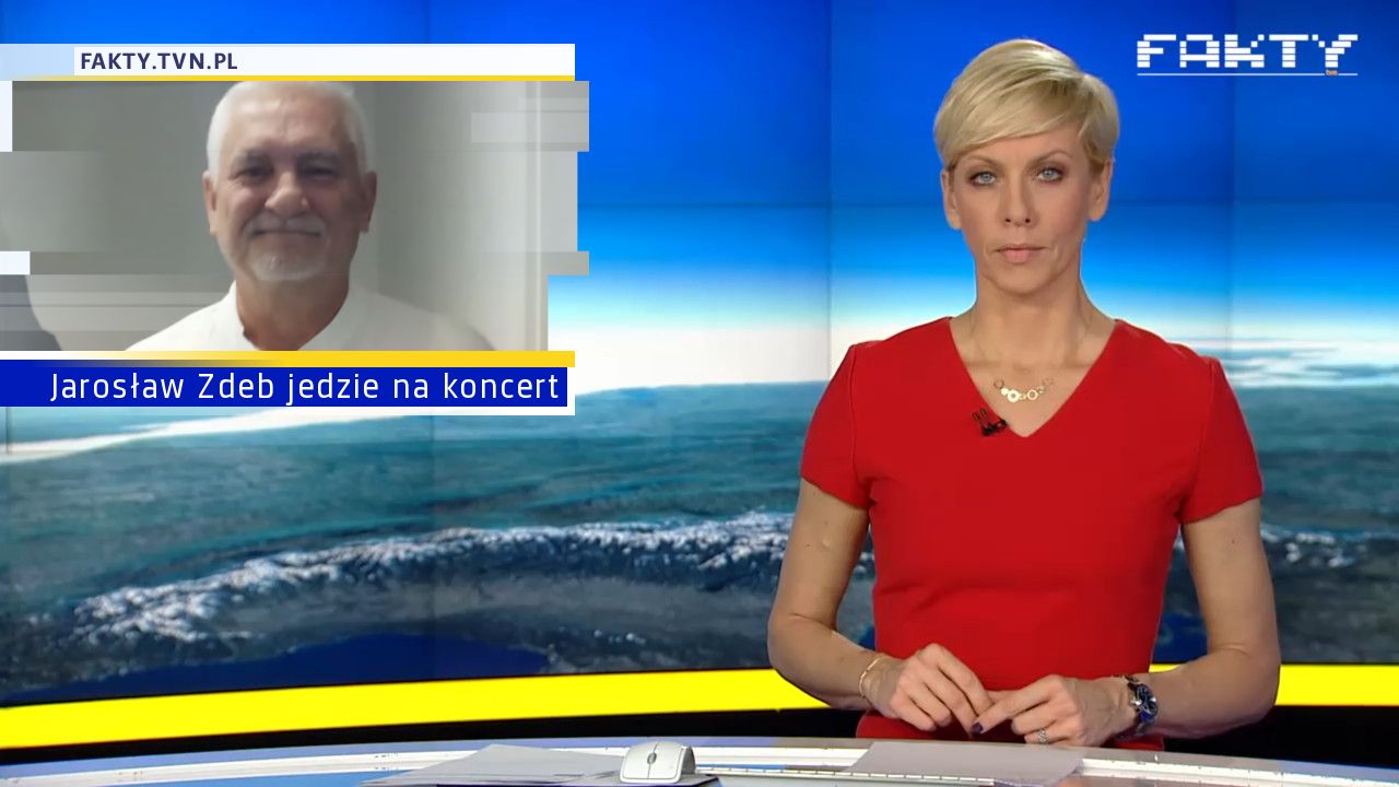 Jarosław Zdeb jedzie na koncert