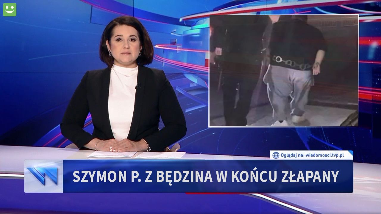 Szymon P. z Będzina w końcu złapany