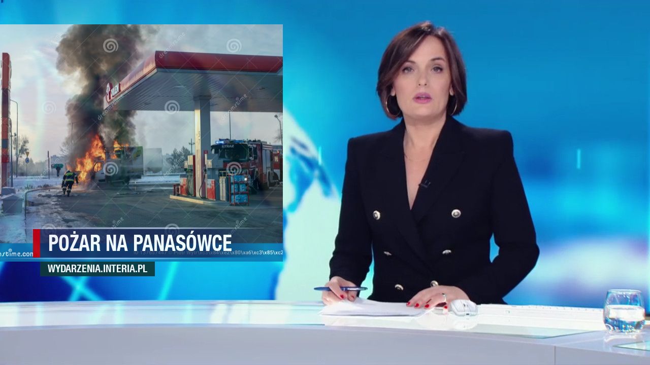 Pożar na panasówce