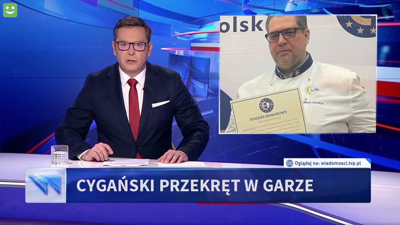 cygański przekręt w garze