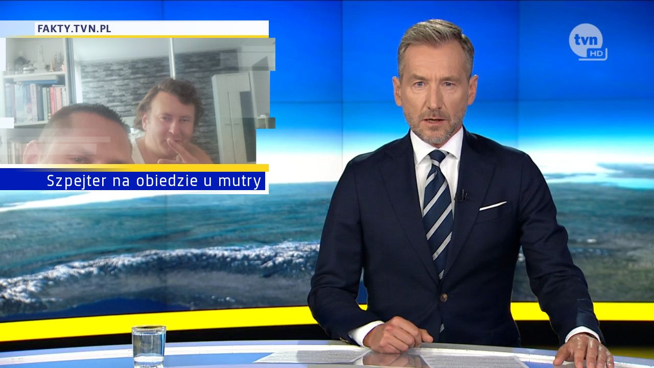 Szpejter na obiedzie u mutry