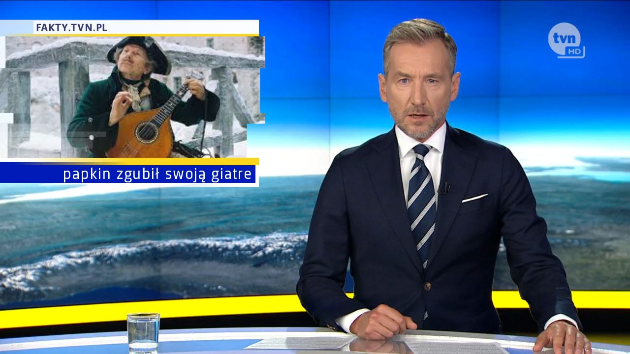 papkin zgubił swoją giatre 