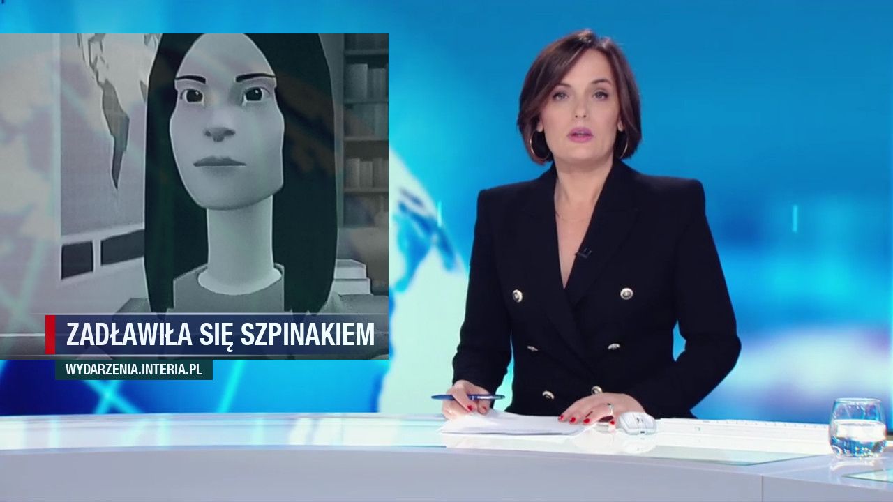 Zadławiła się szpinakiem 