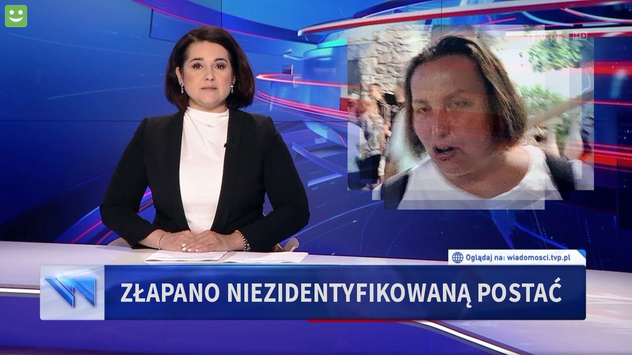 Złapano niezidentyfikowaną postać 