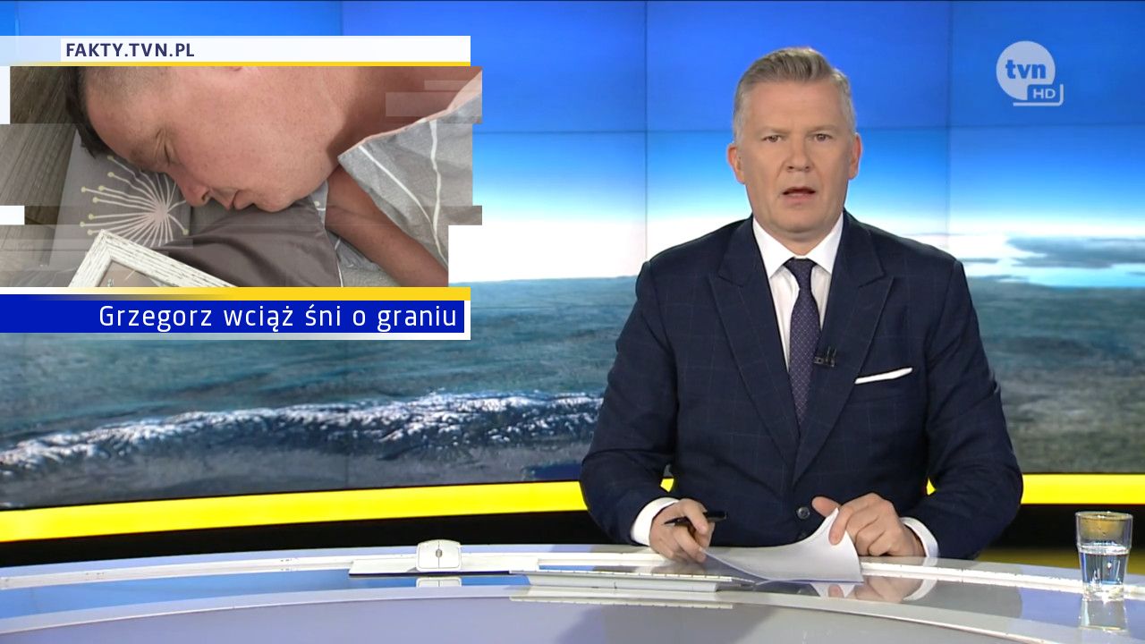 Grzegorz wciąż śni o graniu
