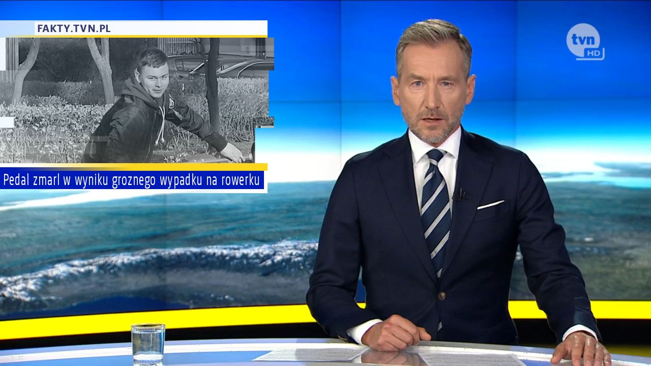 Pedal zmarl w wyniku groznego wypadku na rowerku